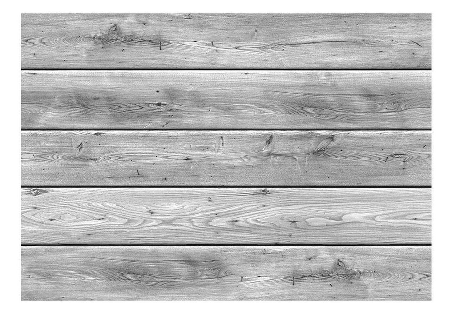 Surface Texture Wallpaper Wall Mural - Big Weathered Wooden Planks