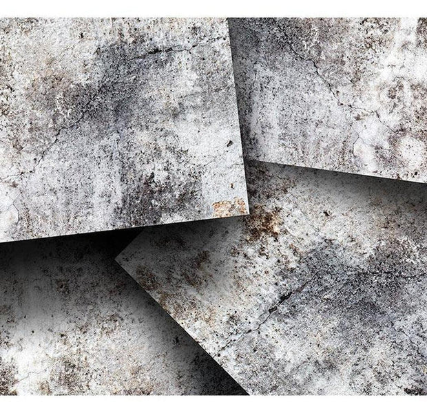 Surface Texture Wallpaper Wall Mural - Concrete Cards