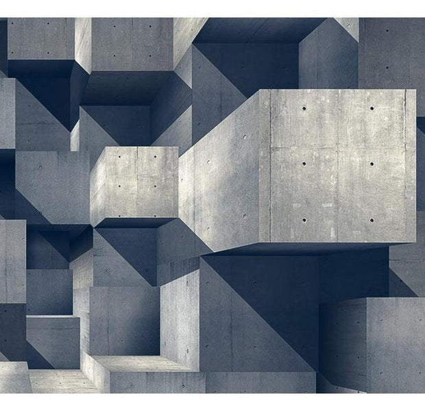 Surface Texture Wallpaper Wall Mural - Concrete City