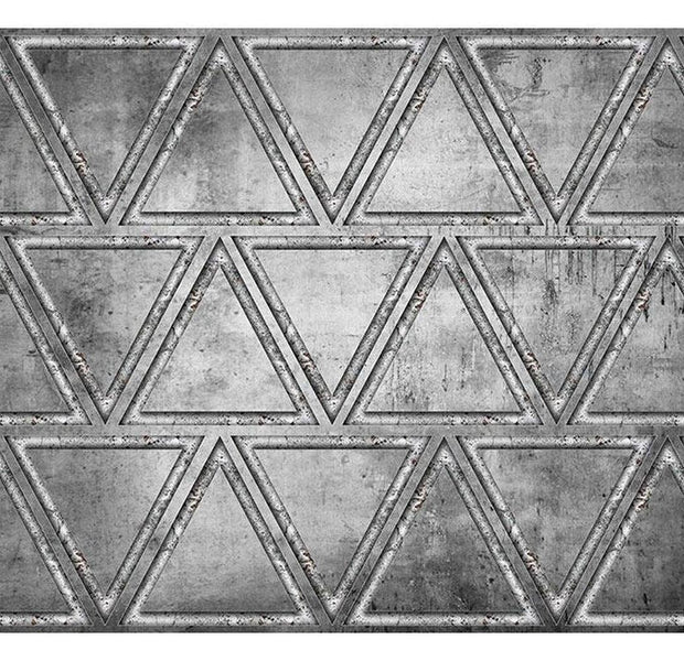 Surface Texture Wallpaper Wall Mural - Dancing With Triangles