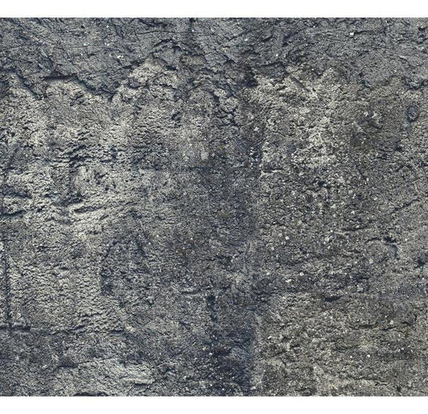 Surface Texture Wallpaper Wall Mural - Dark Concrete Plaster Wall