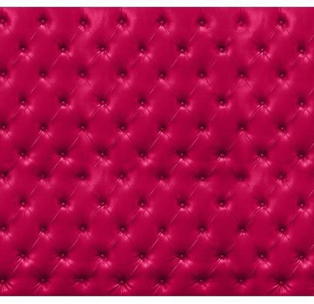 Surface Texture Wallpaper Wall Mural - Fuchsia Chesterfield Pattern