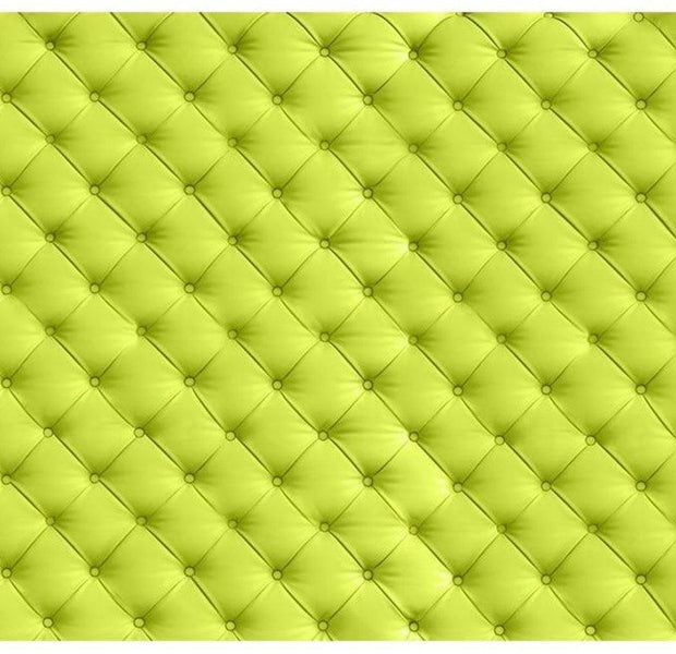 Surface Texture Wallpaper Wall Mural - Lime Chesterfield Pattern