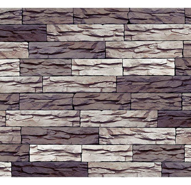 Surface Texture Wallpaper Wall Mural - Mixed Big Slate Tiles