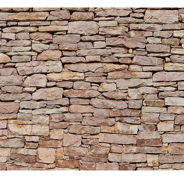 Surface Texture Wallpaper Wall Mural - Natural Stone Wall