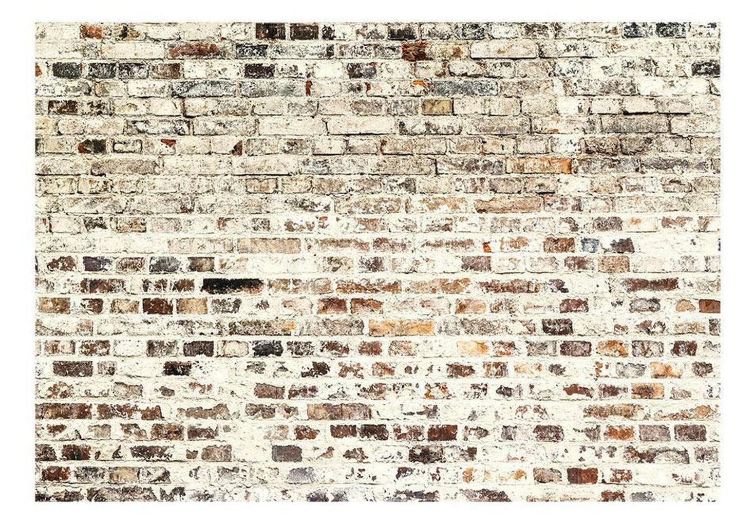 Surface Texture Wallpaper Wall Mural - Old Factory Brick Wall