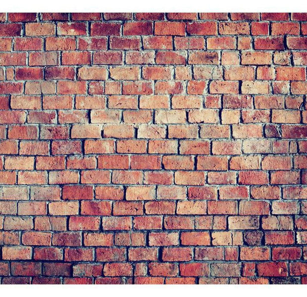 Surface Texture Wallpaper Wall Mural - Old Vintage Red Brick Wall