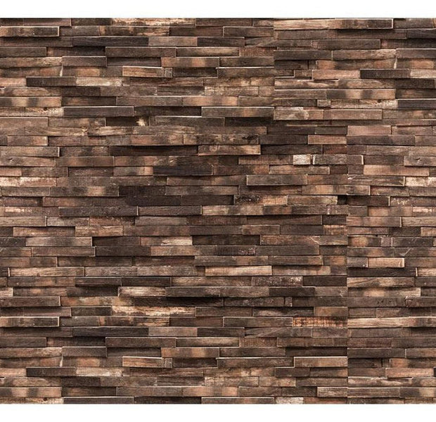 Surface Texture Wallpaper Wall Mural - Old Wooden Strips