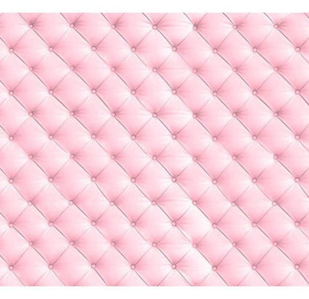 Surface Texture Wallpaper Wall Mural - Pink Chesterfield Pattern