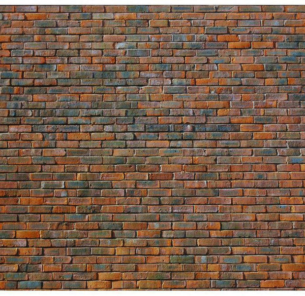 Surface Texture Wallpaper Wall Mural - Red Black Brick Wall
