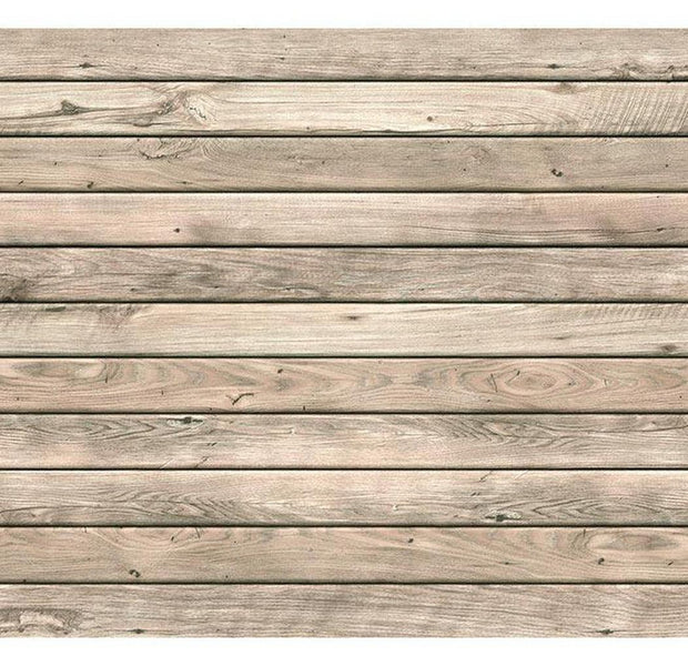 Surface Texture Wallpaper Wall Mural - Simple Rustic Wooden Planks