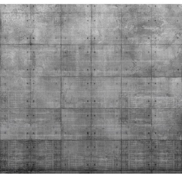 Surface Texture Wallpaper Wall Mural - Steel Puzzle