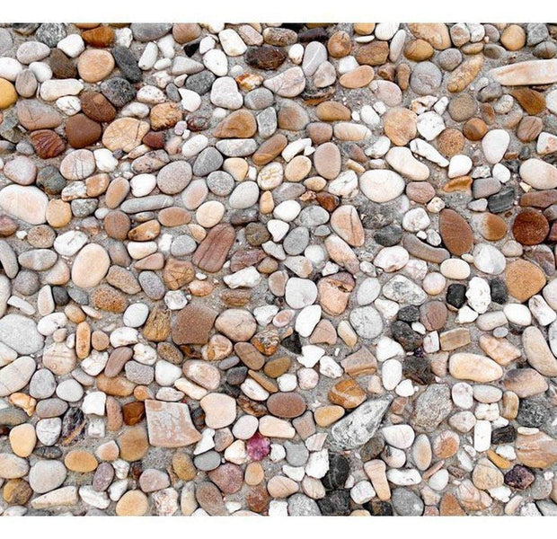 Surface Texture Wallpaper Wall Mural - Stone Beach