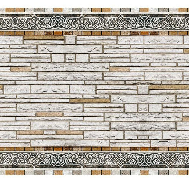 Surface Texture Wallpaper Wall Mural - Stone Mosaic