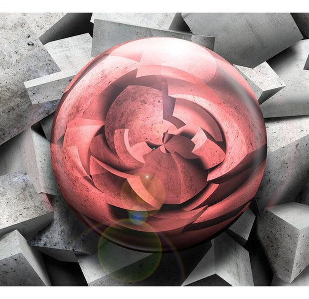Surface Texture Wallpaper Wall Mural - Stone Rose