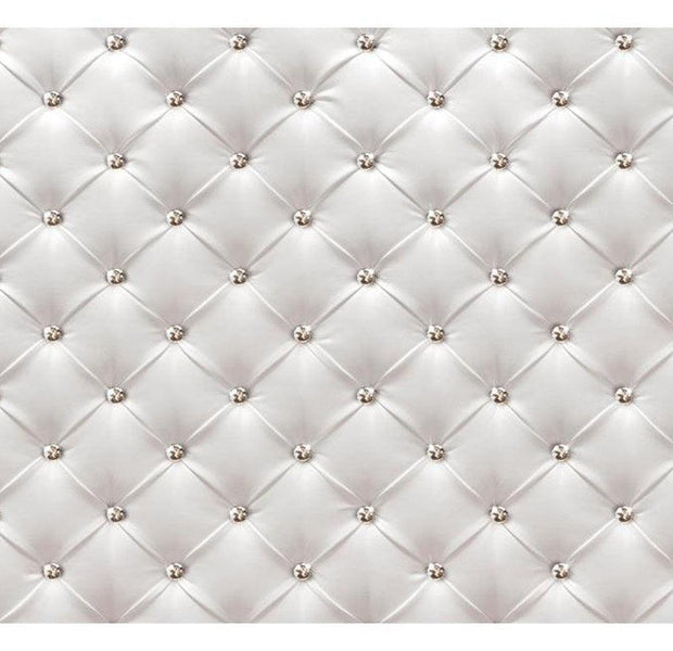 Surface Texture Wallpaper Wall Mural - White Elegance