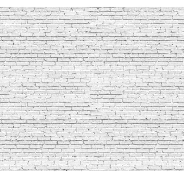Surface Texture Wallpaper Wall Mural - White Painted Brick Wall