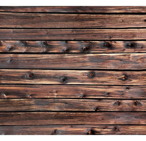 Surface Texture Wallpaper Wall Mural - Wooden Warmth
