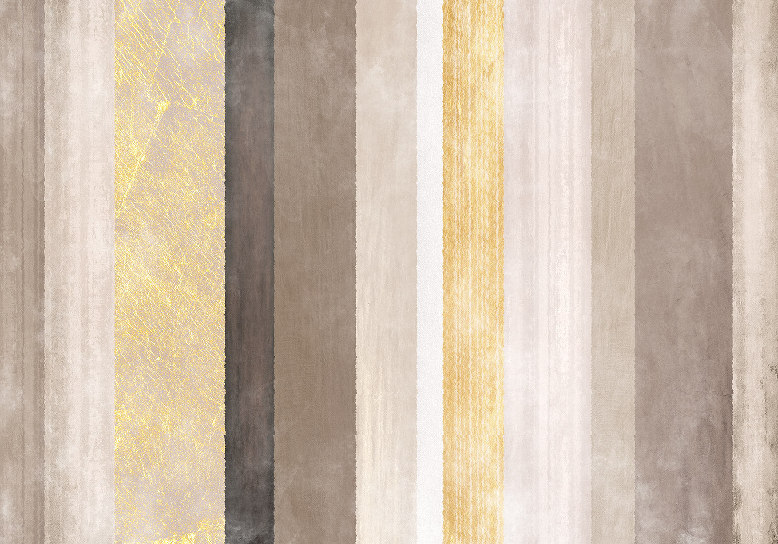 Background Wallpaper Wall Mural - Gold Striped Pattern