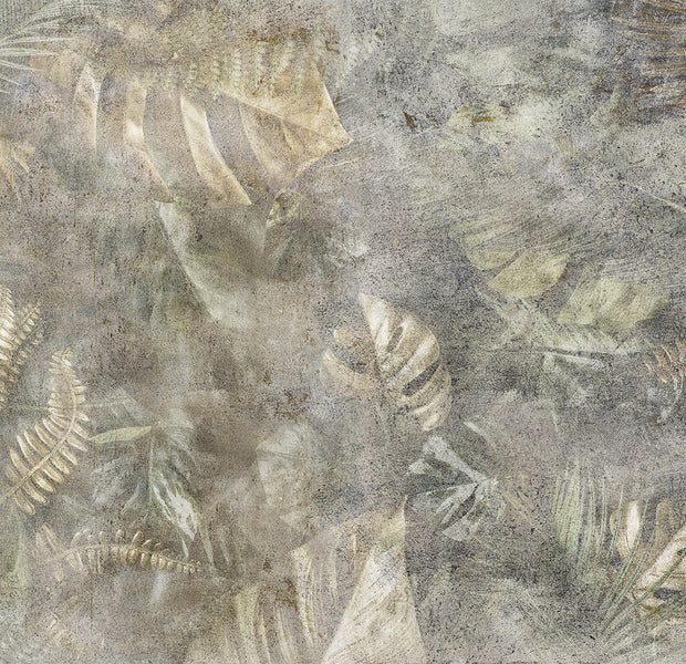 Botanical Wallpaper Wall Mural - Morning Moment