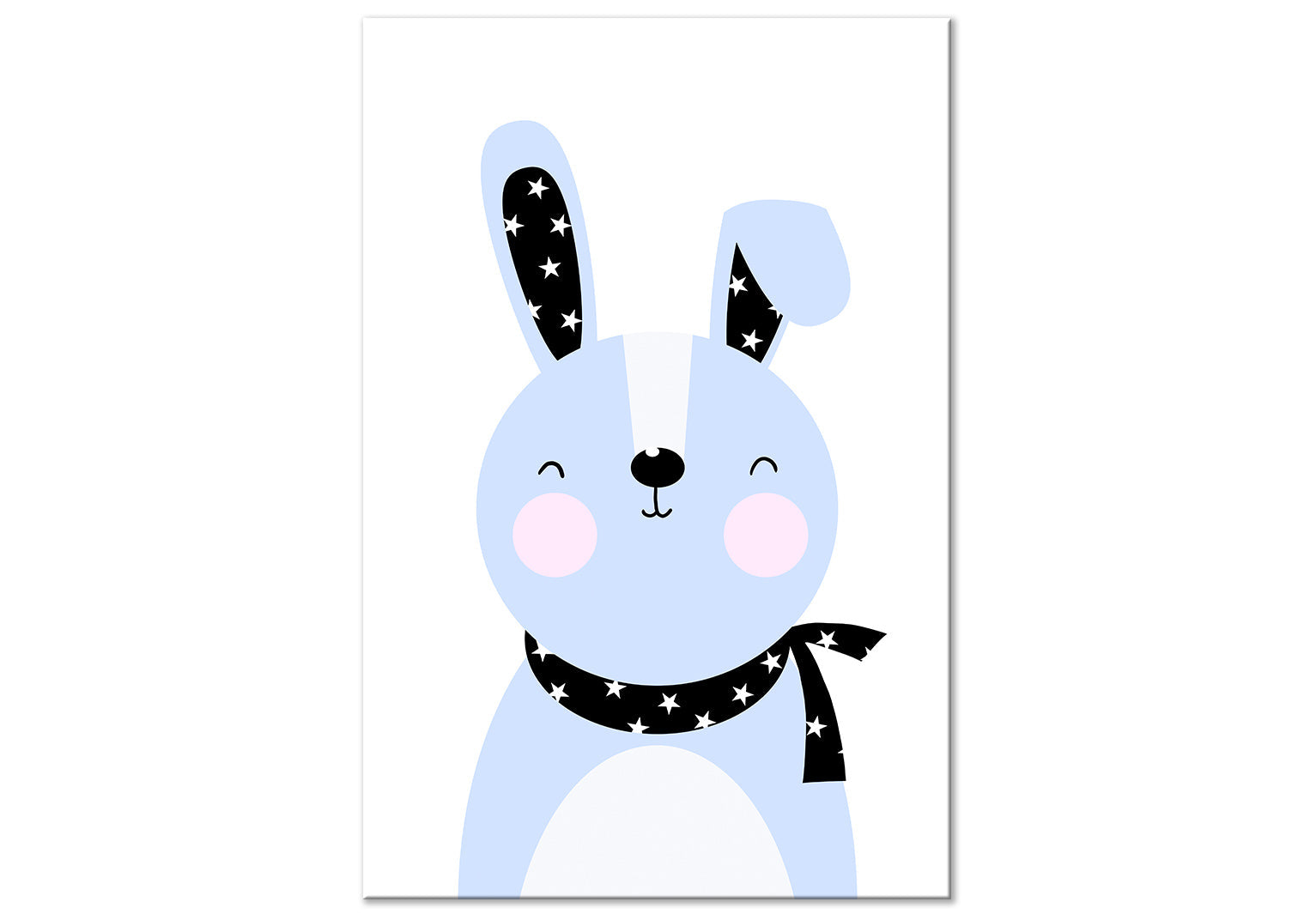 Cartoon Canvas Wall Art - Brave Rabbit