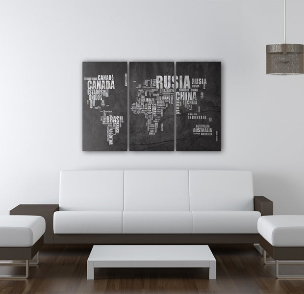 Decorative Cork Pin Board - El Mundo