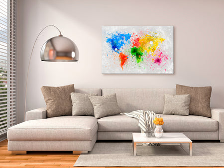 Decorative Cork Pin Board - Expressionism of the World