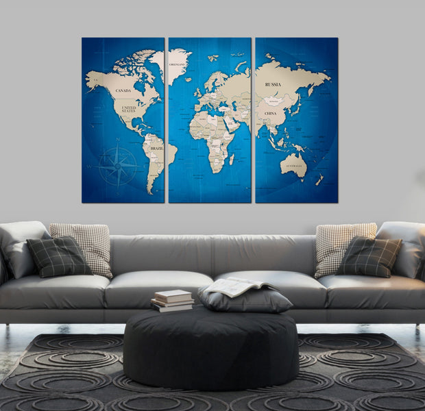 Decorative Cork Pin Board - Ink Journey - 3 Pieces