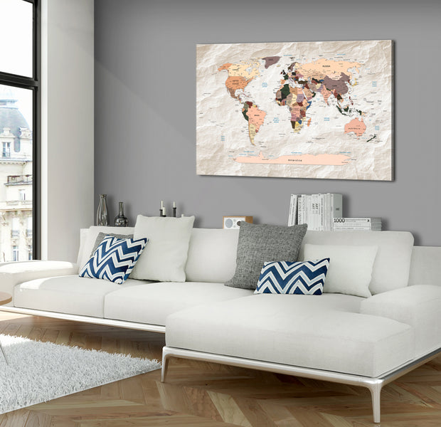 Decorative Cork Pin Board - Stony Oceans