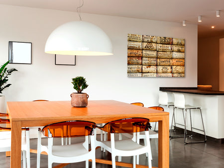 Decorative Cork Pin Board - Vineyard of Memories