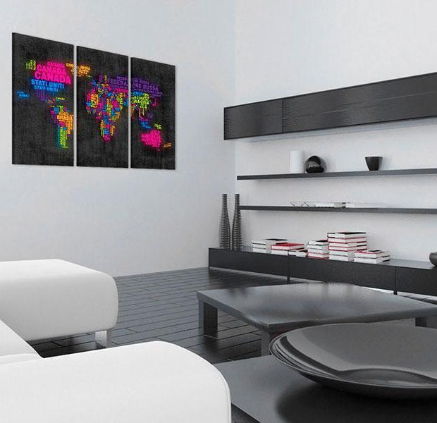 World Map Cork Pin Board - Mappa del Mondo