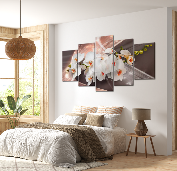 Floral Canvas Wall Art - Echo Of Beauty - 5 Pieces