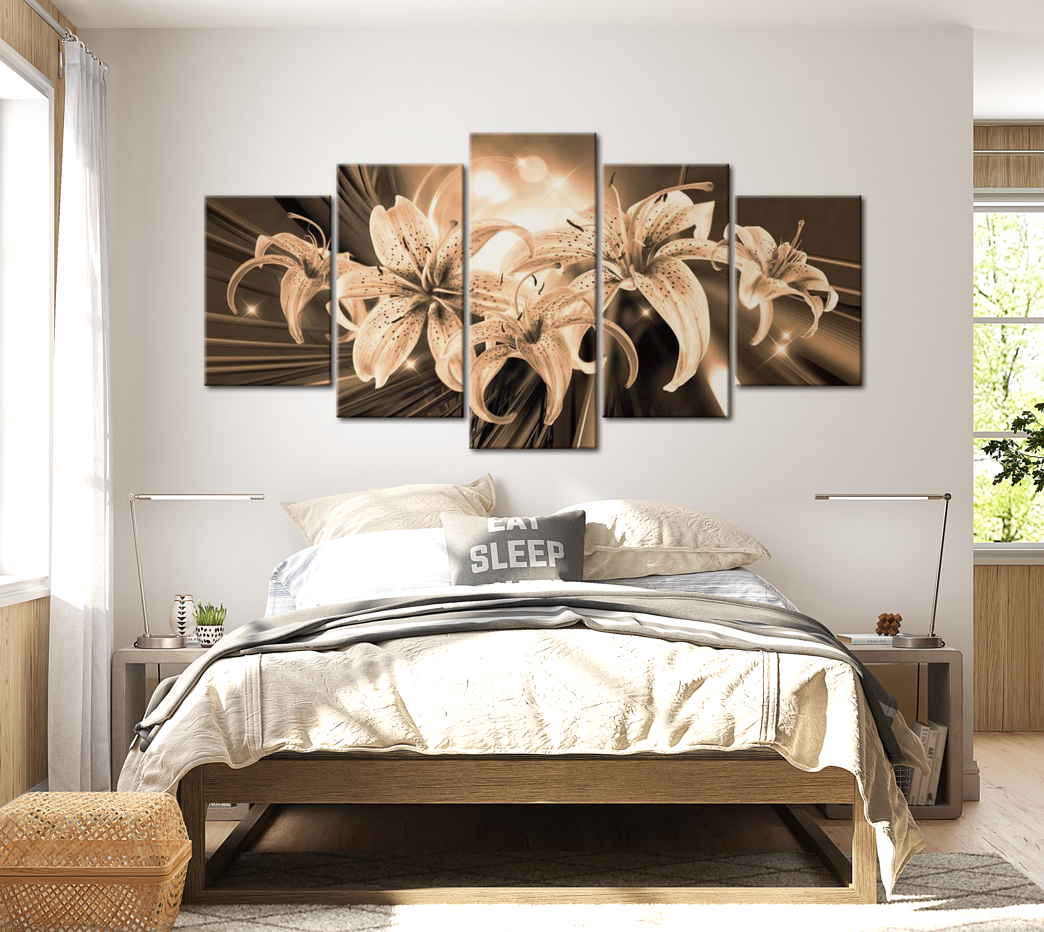 Stretched Canvas Floral Art - Bouquet Of Memories 40"Wx20"H