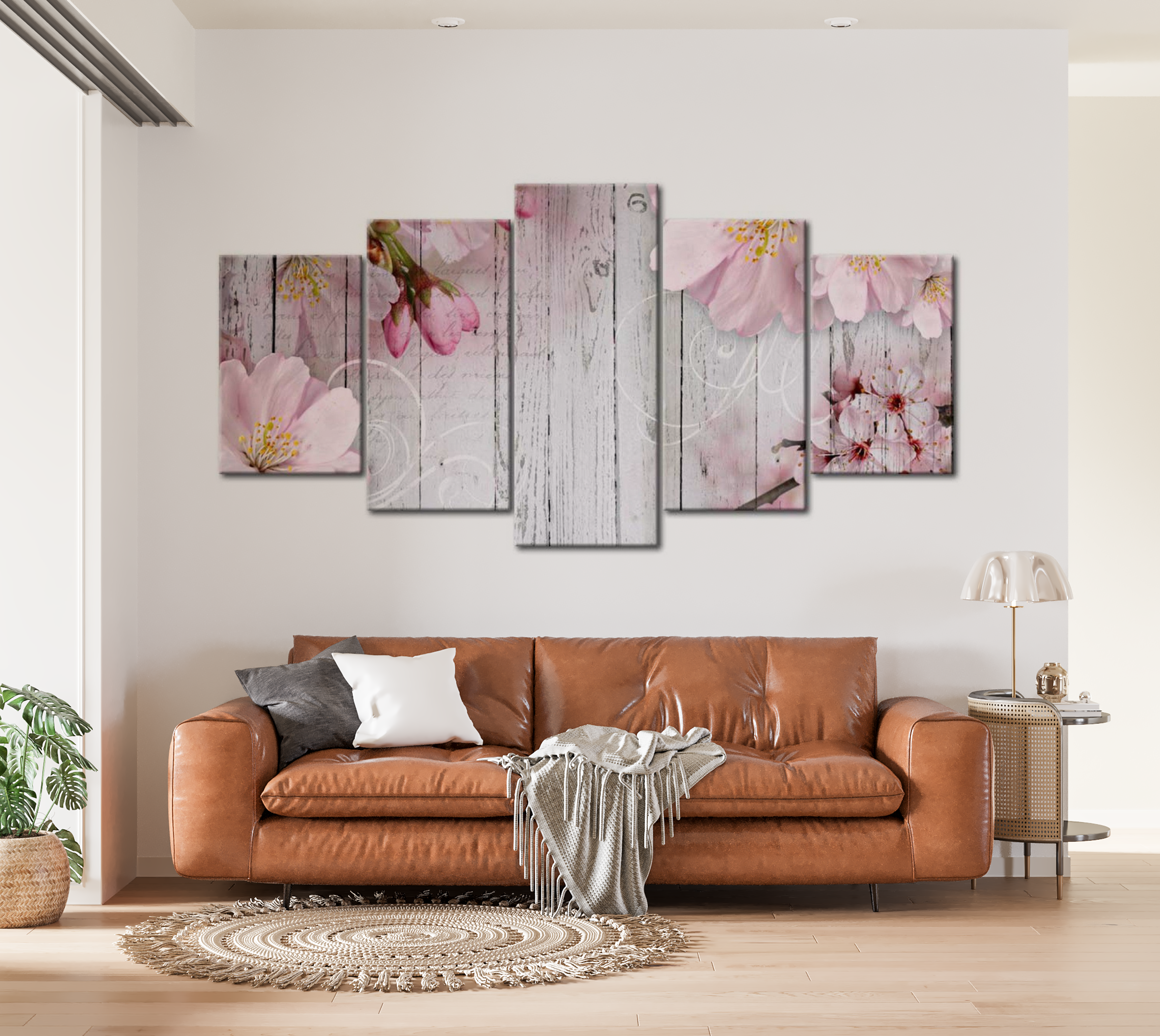 Stretched Canvas Floral Art - Subtlety Of Flowers 40"Wx20"H