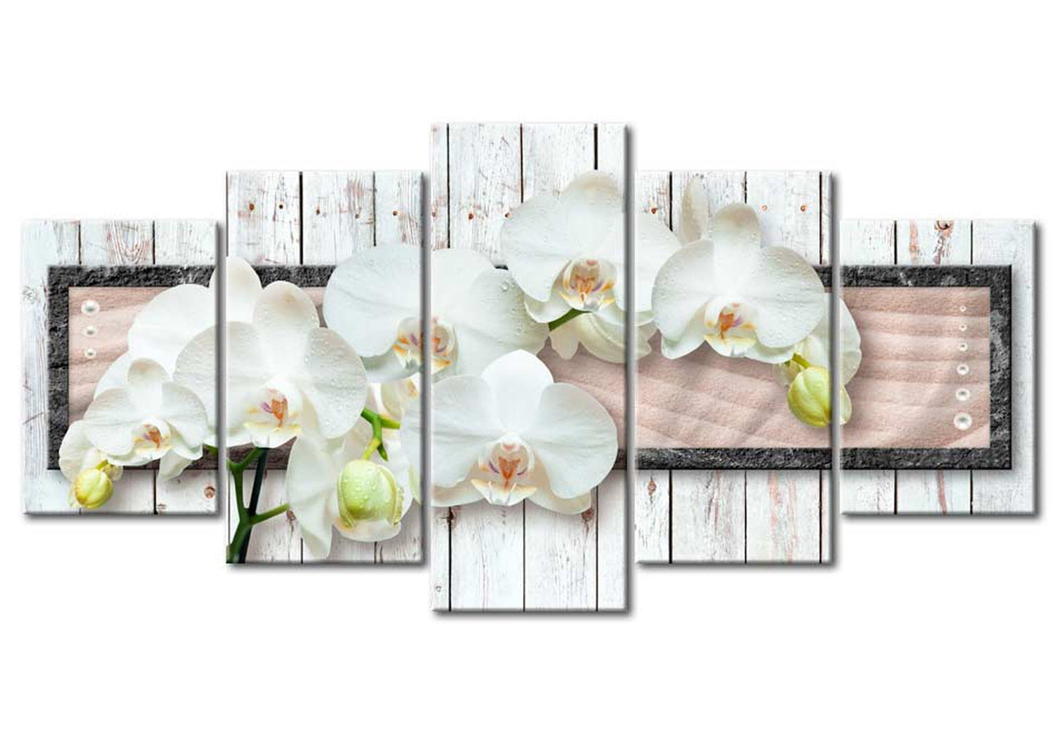 Floral Canvas Wall Art - Summer Dream - 5 Pieces