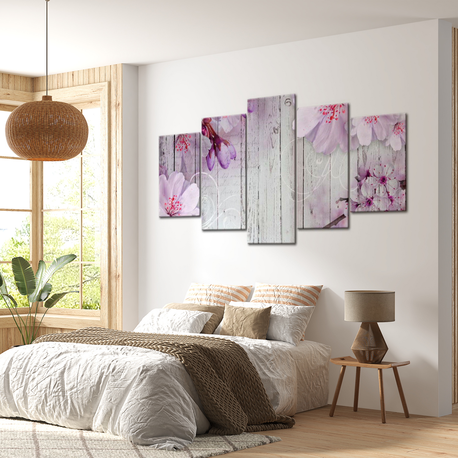 Stretched Canvas Floral Art - Fleeting Moments 40"Wx20"H