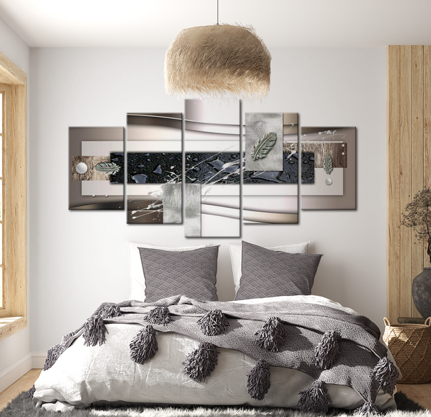 Glam Canvas Wall Art - Abstract Beauty - 5 Pieces