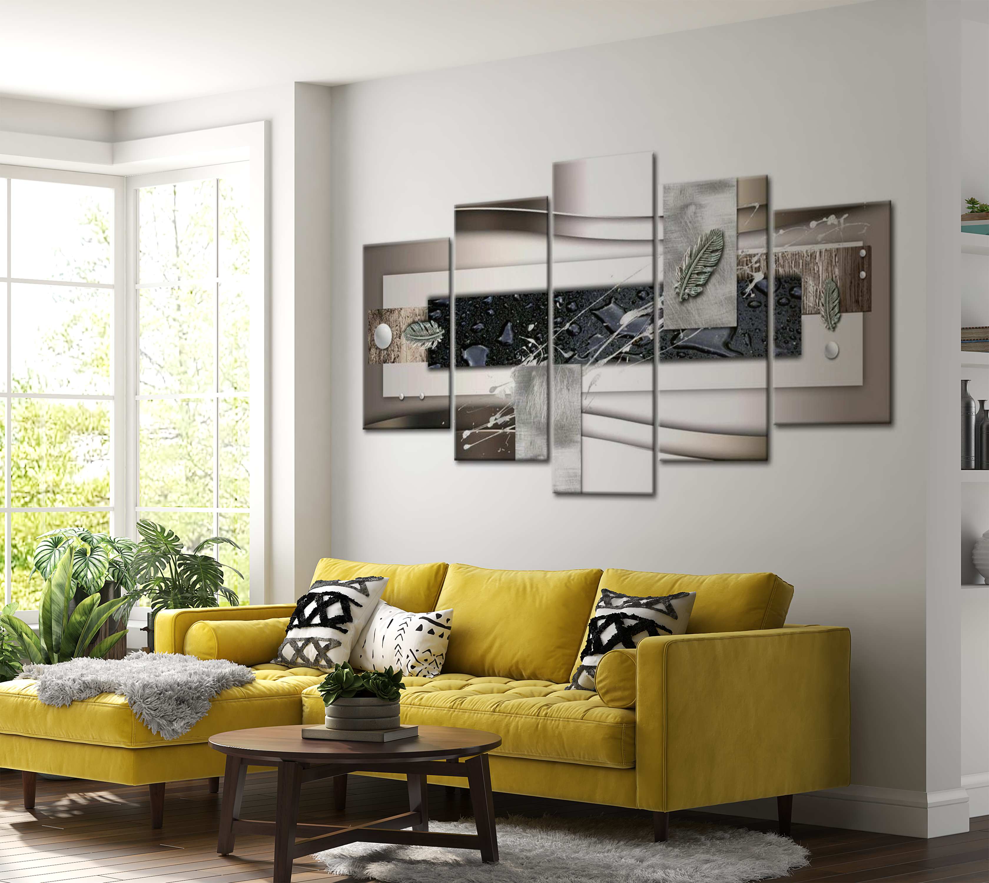 Stretched Canvas Glamour Art - The Beauty Of Symmetry 40"Wx20"H