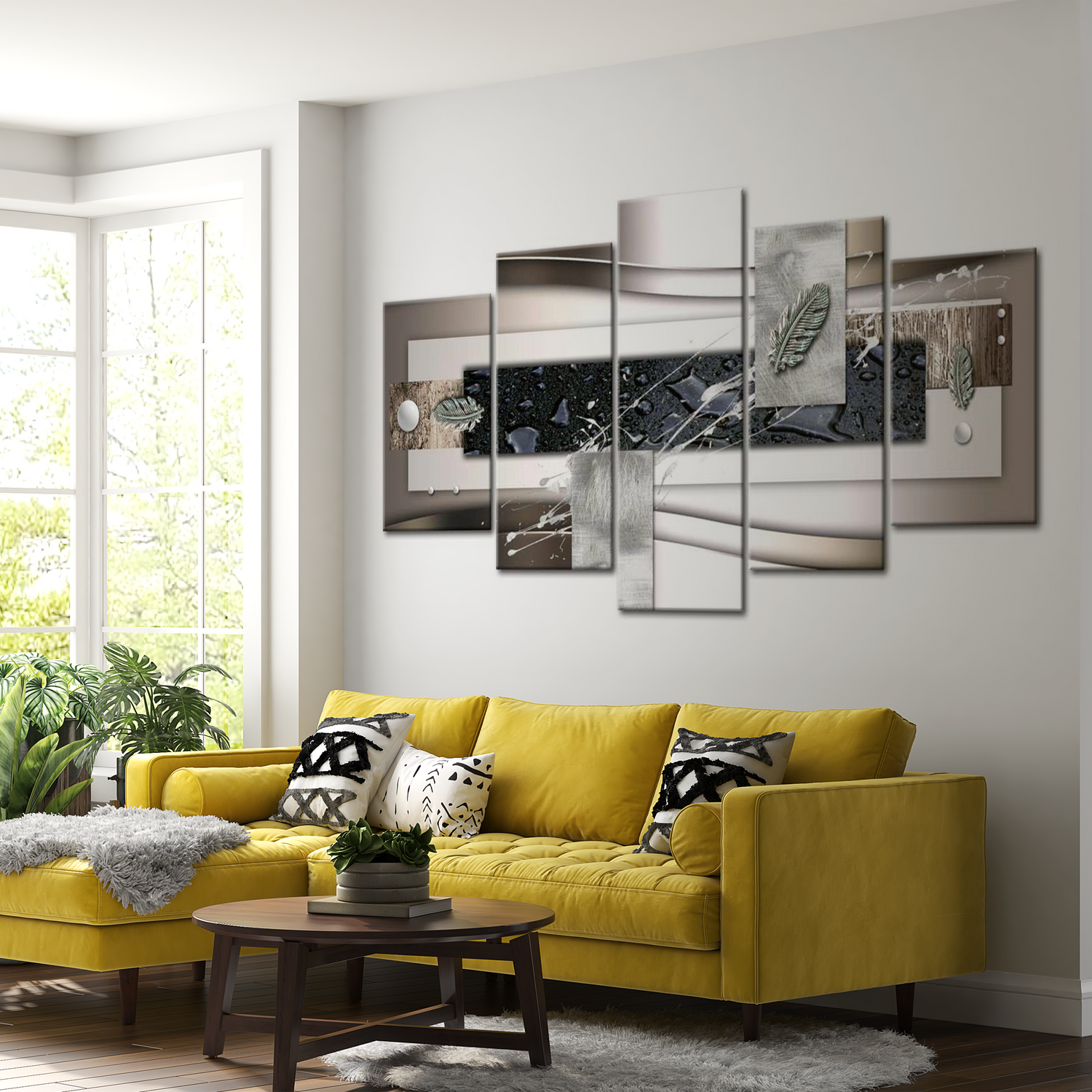 Stretched Canvas Glamour Art - The Beauty Of Symmetry 40"Wx20"H