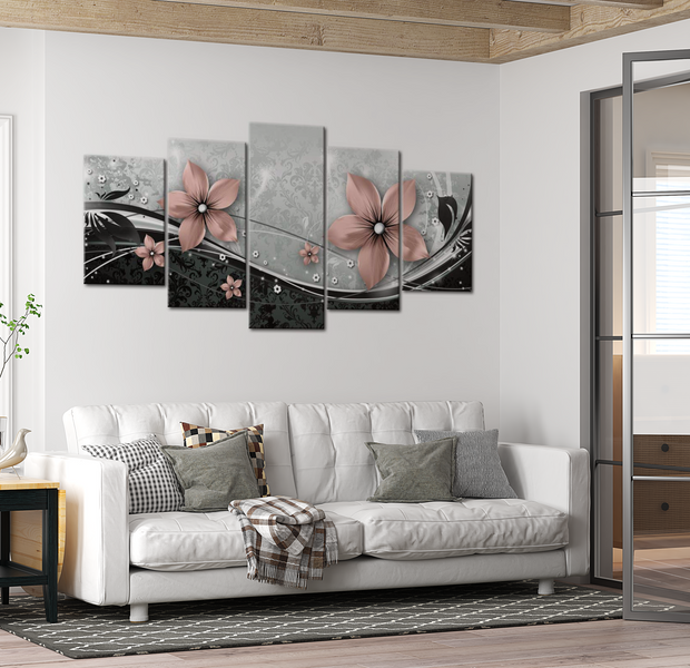 Glam Canvas Wall Art - Chic Brilliance - 5 Pieces