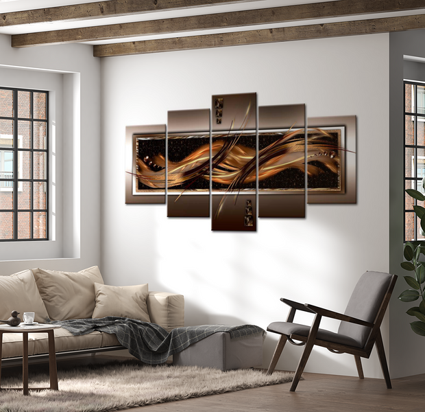 Glam Canvas Wall Art - Cosmic Couture - 5 Pieces