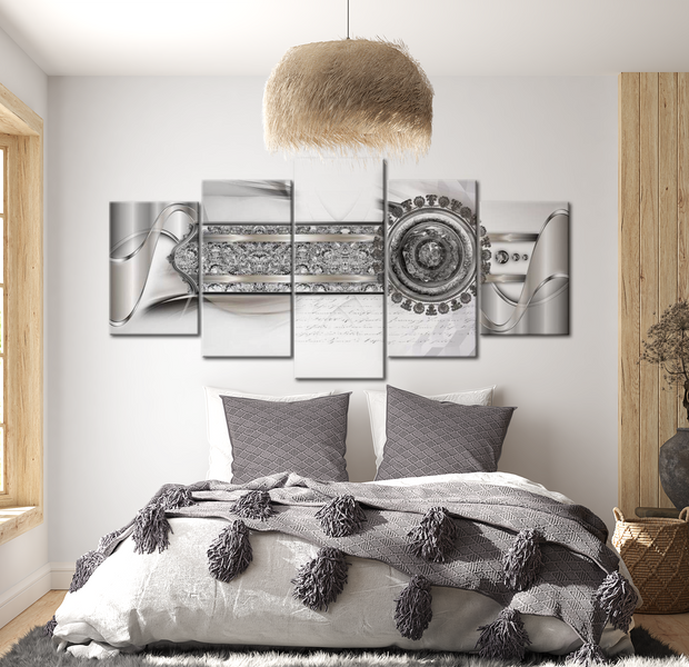 Glam Canvas Wall Art - Diamond Belt - 5 Pieces