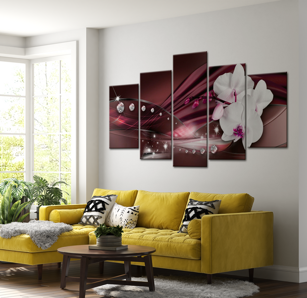 Glam Canvas Wall Art - Diamond Journey - 5 Pieces