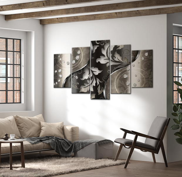 Glam Canvas Wall Art - Diamond Night - 5 Pieces