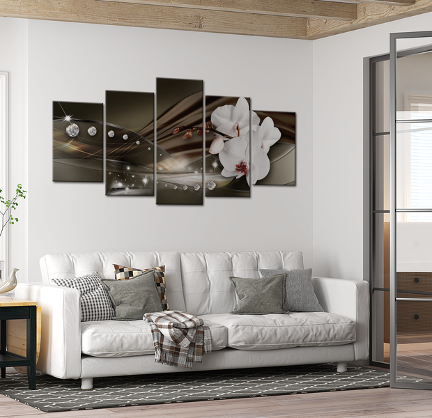 Glam Canvas Wall Art - Diamond Spots - 5 Pieces