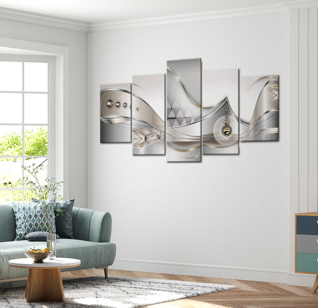 Glam Canvas Wall Art - Elegant Allure - 5 Pieces