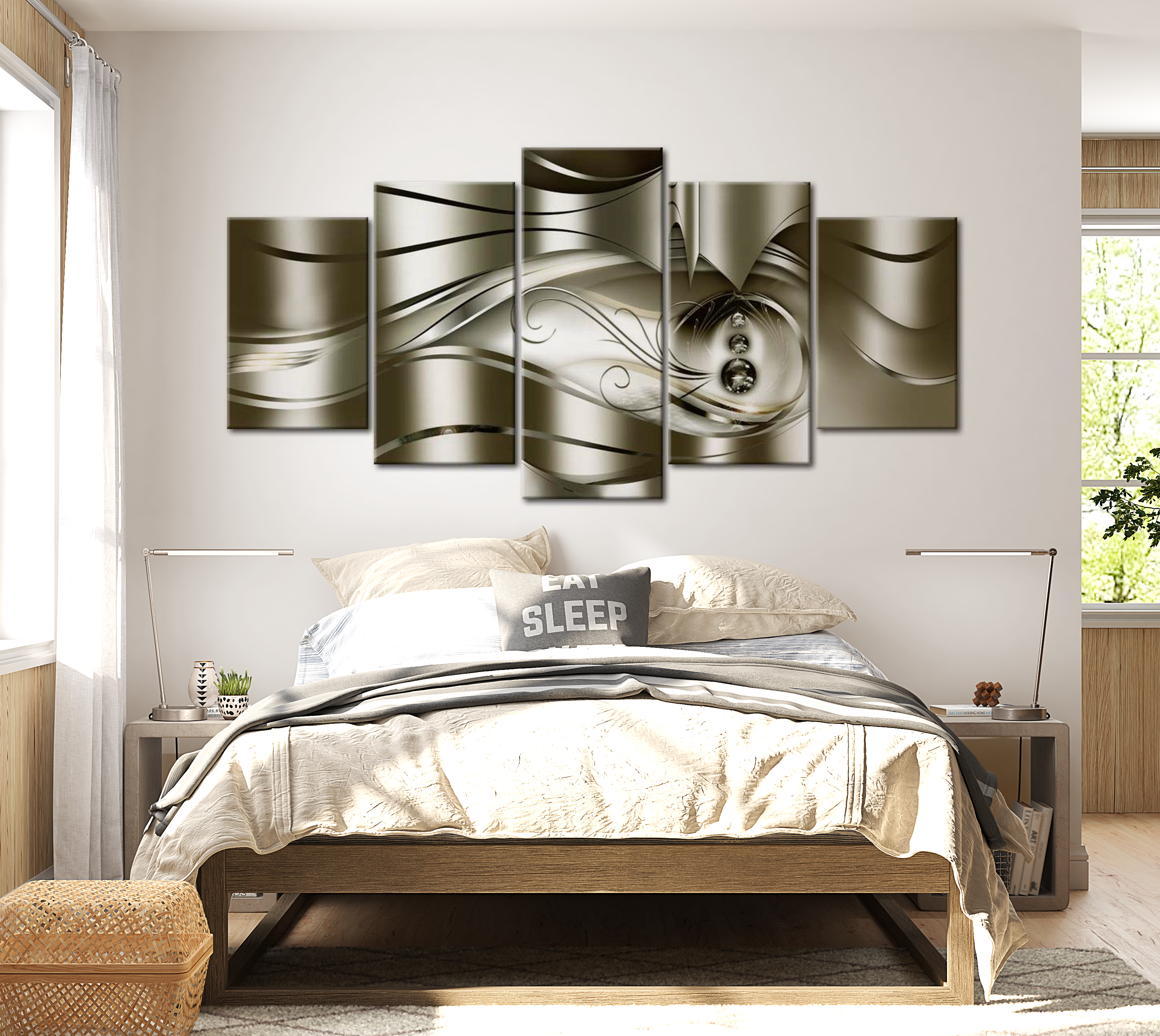 Stretched Canvas Glamour Art - Olive Fantasy 40"Wx20"H