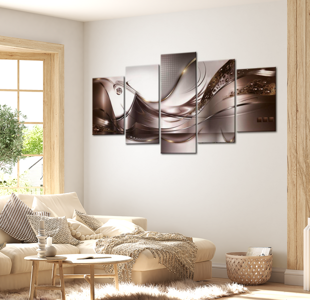 Glam Canvas Wall Art - Elegant Storm - 5 Pieces