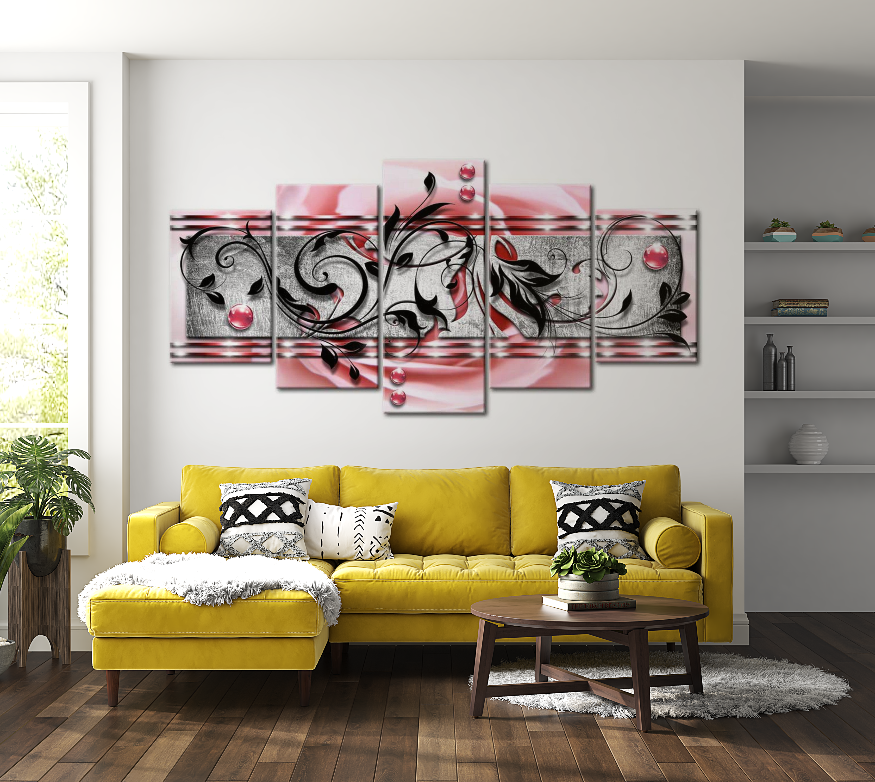 Stretched Canvas Glamour Art - Emphasis 40"Wx20"H