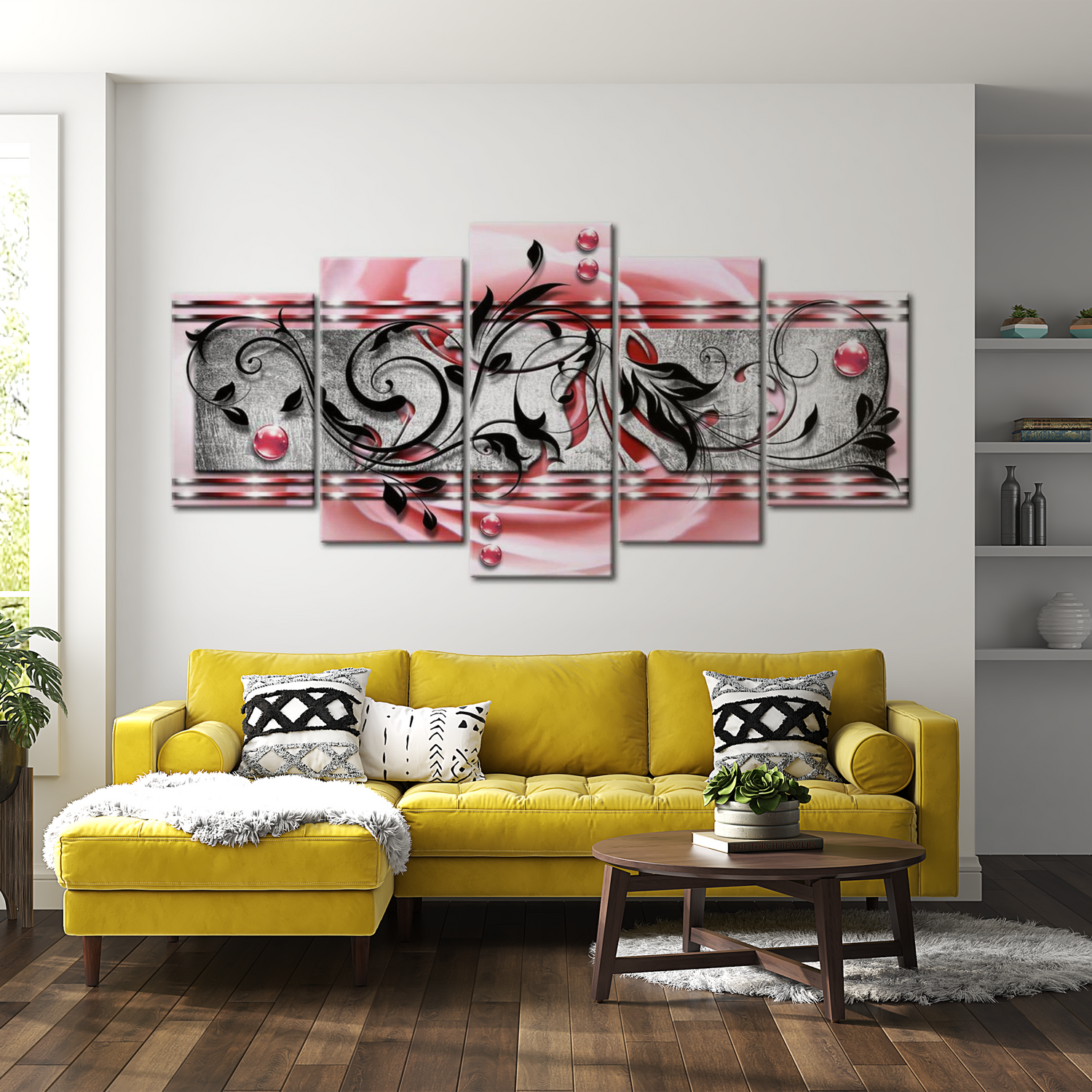 Stretched Canvas Glamour Art - Emphasis 40"Wx20"H